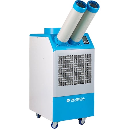 Global Industrial Portable Air Conditioner w/ HEPA Filtration, 1.1 Ton, 13,200 BTU, 115V 293149